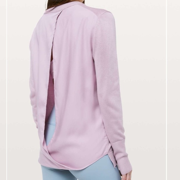 Lululemon Still At Ease Cashmere Blend Pullover Size 10 - Picture 1 of 6